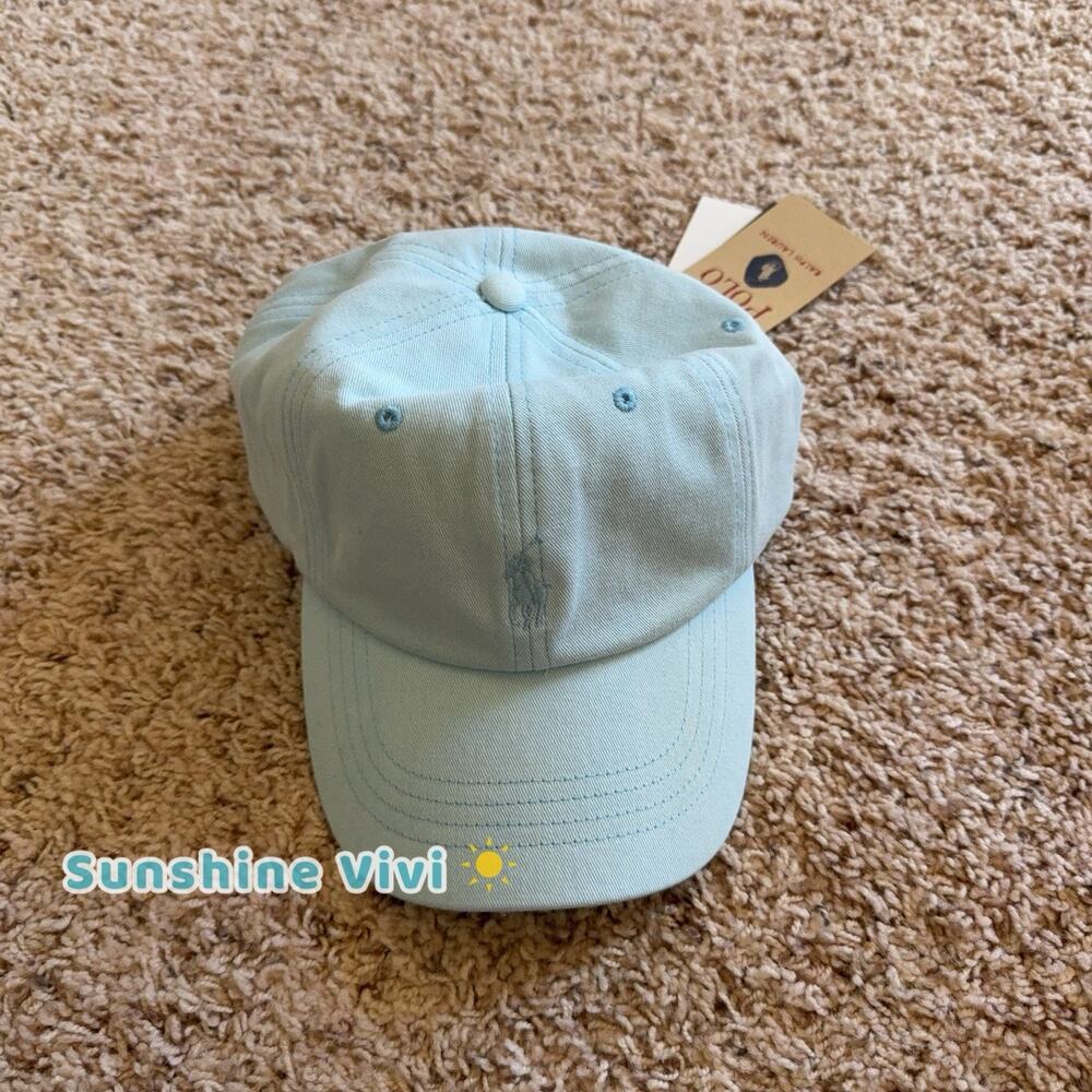 NWT POLO Ralph Lauren Unisex Classic Sport Pickleball Golf Hat blue
